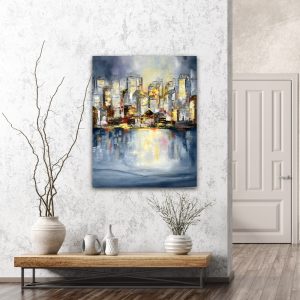 The city lights