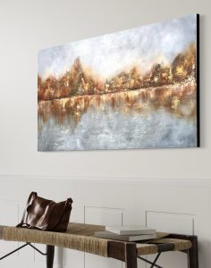 Autumn dresses up in gold