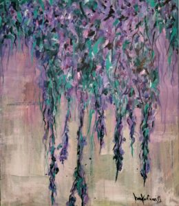 Falling flowers