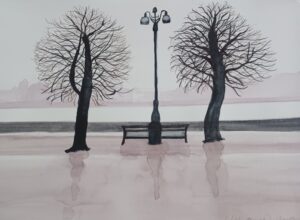Sadetta ilmassa