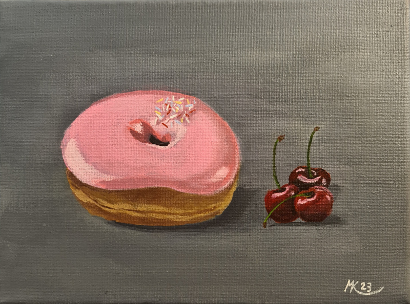 Donut’n cherries